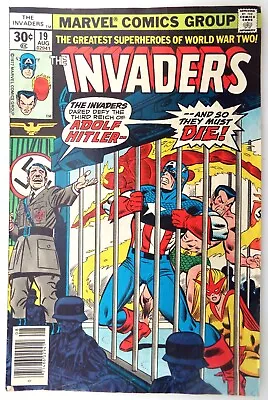 Buy Marvel - The Invaders Comic Book - Issue #19 - Aug 1977 • 11.64£