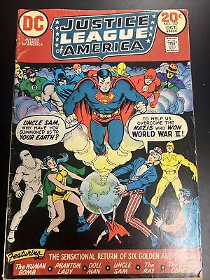 Buy JUSTICE LEAGUE Of AMERICA #107 GD/VG 1973 DC Comics JLA Bronze Age • 10.06£