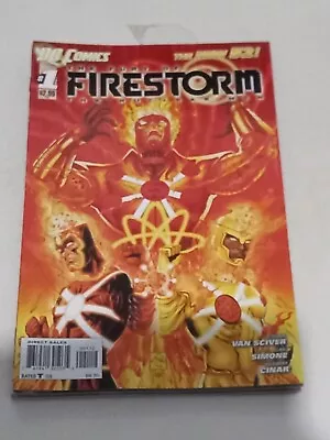 Buy New 52 The Fury Of Firestorm The Nuclear Men 1 (2011) 2nd Print Variant • 1.50£