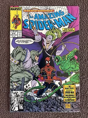 Buy AMAZING SPIDER-MAN #319 (Marvel, 1989) McFarlane Art ~ Rhino, Scorpion, Backlash • 7.73£