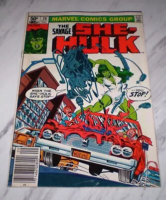 Buy Savage She-Hulk #20 1981 Marvel SIGNED By STAN LEE On The Splash Page Newsstand • 135.91£