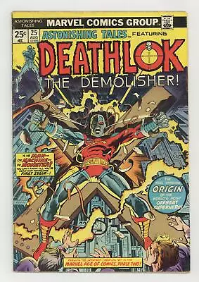 Buy Astonishing Tales #25 GD/VG 3.0 1974 1st App. Deathlok • 104.84£