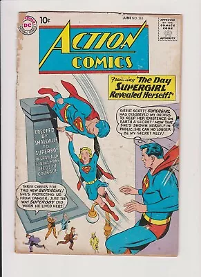 Buy Action Comics #265 (Dc 1960)  Approx FR/GD (1.5) • 26.09£