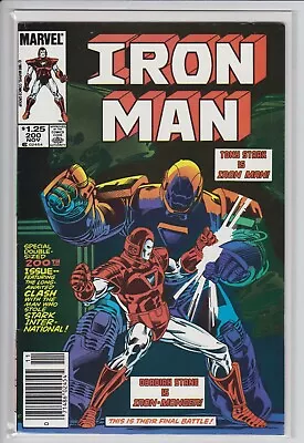 Buy IRON MAN #200 (VF 8.0) 1985 1st Appearance IRON MONGER!  Newsstand • 11.65£