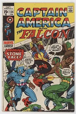 Buy Captain America 134 Marvel 1970 VG FN 1st Falcon Stan Lee Herb Trimpe • 14.52£