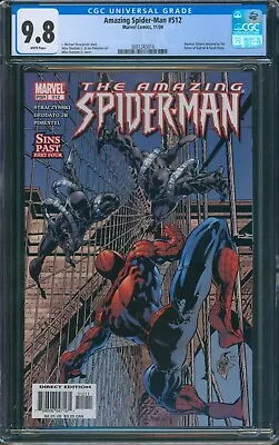 Buy Amazing Spider-Man #512 - CGC 9.8 NM/M! • 54.35£