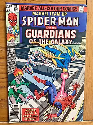 Buy Marvel Team-Up # 86 (1979) - Spiderman / Guardians Of The Galaxy • 5.50£