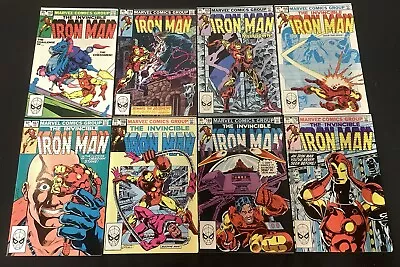 Buy Iron Man #163-170 Comic Lot, Marvel, 1st Rhodey As Iron Man, 1st Obadiah Stane • 54.35£