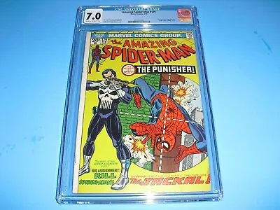 Buy Amazing Spider-Man #129 CGC 7.0 From 1974! Marvel 1st App Punisher F/VF • 1,009.58£