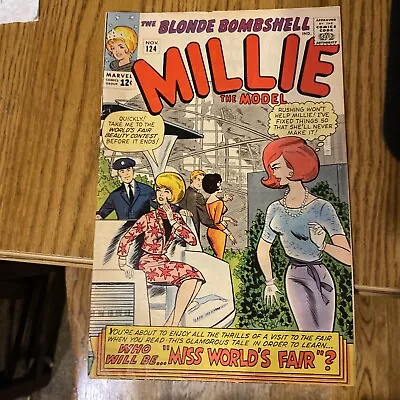 Buy Millie The Model #124 Marvel 1964  New York World's Fair Issue • 38.83£