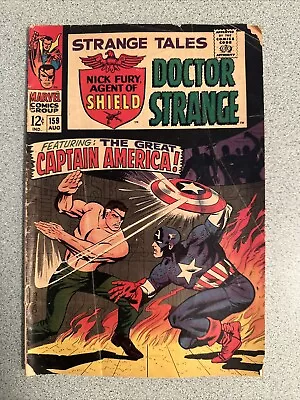 Buy Strange Tales 159 1967 First Contessa Valentina Nick Fury Captain America Marvel • 15.52£