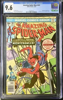 Buy Amazing Spider-Man #161 1976 Marvel Comics CGC 9.6 White Pages • 101.92£
