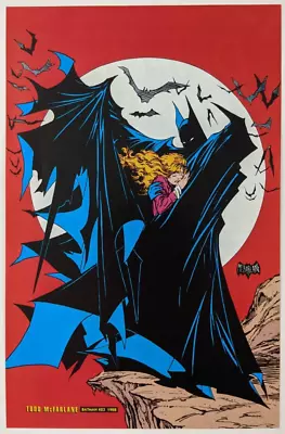 Buy Batman #423 Detective Comics #38 Cover Art Poster Original Pin-Up Todd McFarlane • 9.33£