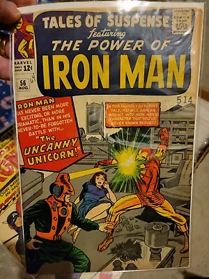 Buy  Vintage Marvel Comics The Power Of IronMan/Tales Of Suspense #56...not Graded G • 330.80£