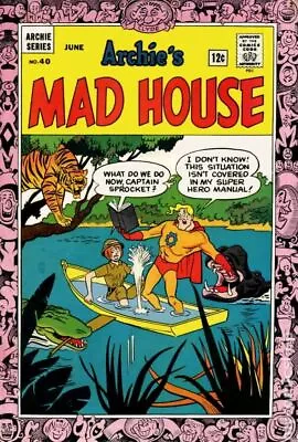 Buy Archie's Madhouse #40 VG 4.0 1965 Stock Image • 13.98£