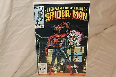 Buy Marvel Peter Parker Spectacular Spider-man #87 Comic Book ID Reveal To Black Cat • 11.64£