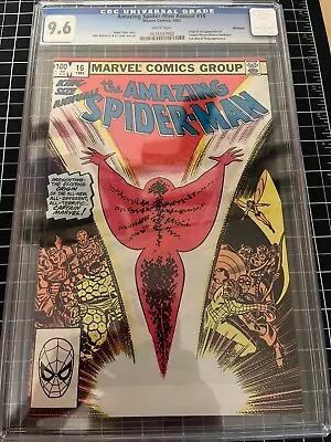 Buy Amazing Spider-Man Annual #16 (1982) CGC 9.6 WHITE PAGES  Pedigree   • 155.32£