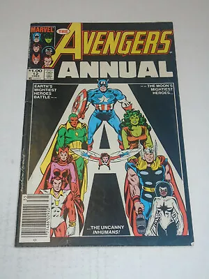 Buy AVENGERS ANNUAL #12 (1984) Magneto, Maximus, Quicksilver Black Bolt, Fantastic 4 • 2.33£