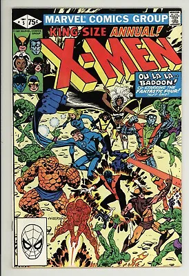 Buy Uncanny X-Men Annual 5 - Fantastic Four - High Grade 8.0 VF • 6.21£