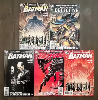 Buy 💥 Batman # 686 + Detective 853 Whatever Happened Caped Crusader Morrison Lot 💥 • 19.35£