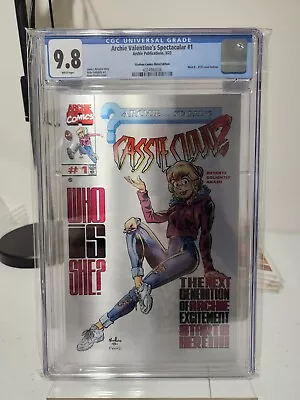 Buy Archie Valentine's Spectacular #1 CGC 9.8 What If... #105 Homage Metal LTD 50 • 100.96£