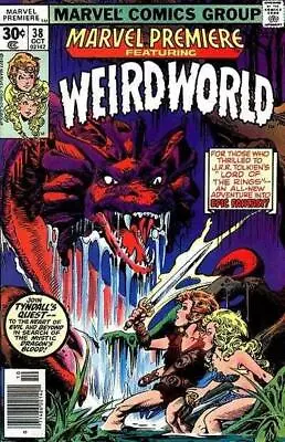 Buy Marvel Premiere (1972) #  38 (4.0-VG) 1st Weirdworld In Color 1977 • 4.50£