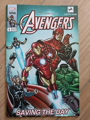 Buy Marvel Avengers Promotional Comic With Lloyds Bank Disney100 2024 New 20 Pages • 4£