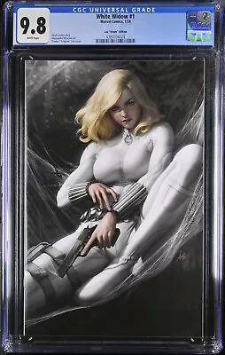 Buy WHITE WIDOW #1 CGC 9.8 1:100 Artgerm Lau Virigin Variant Edition • 135.91£