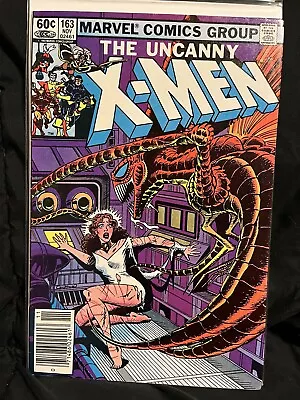 Buy Uncanny X-Men # 163 (Marvel)1982 - Origin Of Binary -  Newsstand - VG • 15.38£