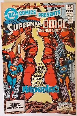 Buy DC Comics Presents Issue 61 Superman & O.M.A.C. • 3.80£