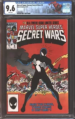 Buy Marvel Super-Heroes Secret Wars #8 CGC 9.6 Marvel Comics 1984 1st Black Costume • 213.57£