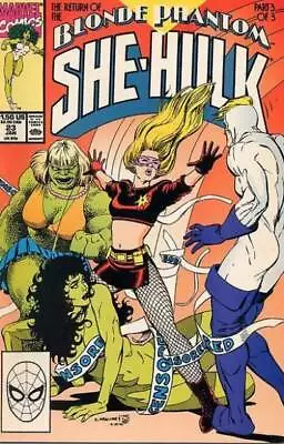 Buy Sensational She-Hulk (1989) #  23 (7.0-FVF) Blonde Phantom 1991 • 9.45£