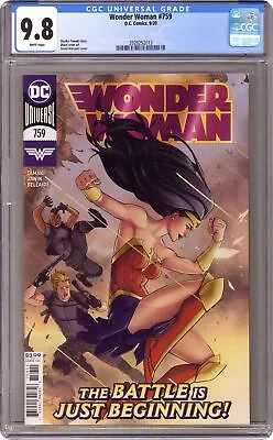 Buy Wonder Woman #759A Marquez CGC 9.8 2020 3928252013 • 39.61£