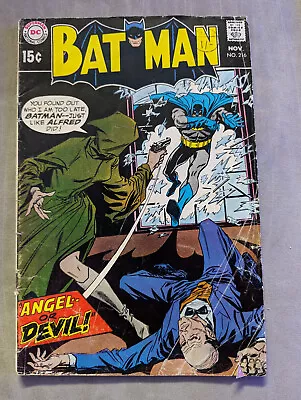 Buy Batman #216, DC Comics, 1969, Alfred Pennyworth, FREE UK POSTAGE • 19.89£