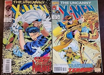 Buy The Uncanny X-Men #312-313 With Trading Cards Attached  • 3.88£