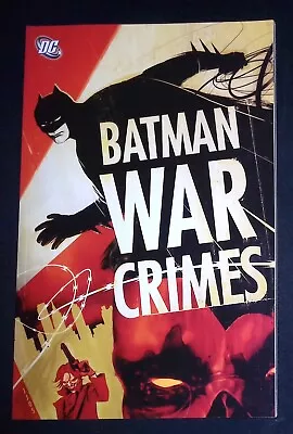 Buy Batman War Crimes DC Comics Graphic Novel Devin Grayson • 7.99£