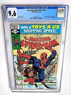 Buy Amazing Spider-man #209 Cgc 9.6 1980 +1st App & Origin Calypso+ *kraven Film!* • 78.94£