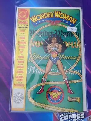 Buy Wonder Woman Annual #2 Vol. 2 High Grade Dc Annual Book Cm85-241 • 7.76£