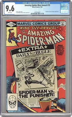 Buy Amazing Spider-Man Annual #15 CGC 9.6 1981 4387654007 • 85.43£