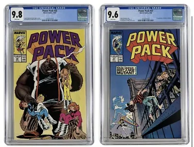 Buy Power Pack # 32 And 37 -  CGC 9.8 / 9.6 - 2 Comic In 1 Set • 58.25£