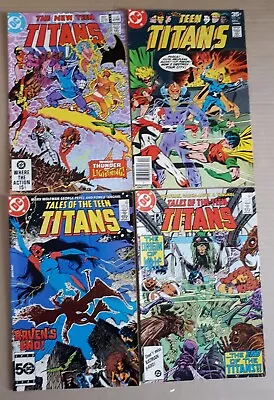 Buy Four Teen Titans Comics (DC) (1977-1986) • 8£