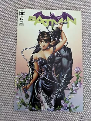 Buy Batman #50, DC Rebirth,  Eric Basaldua “EBAS” Trade Dress Variant Cover • 3.99£