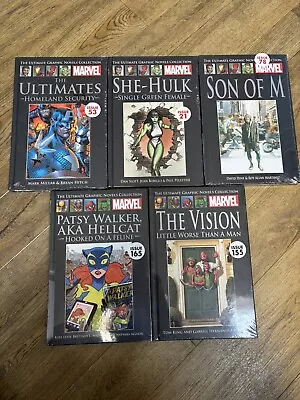 Buy Marvel Graphic Novel Collection Hardback Book Bundle Graphic Novel X 13 New • 29.99£