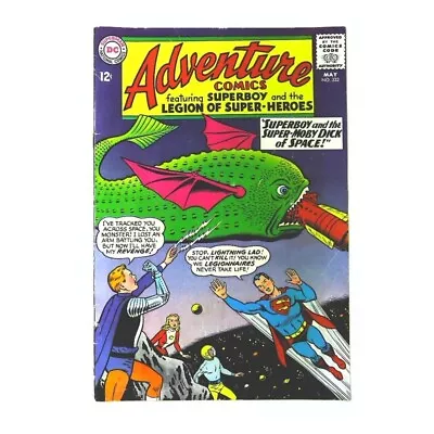 Buy Adventure Comics #332  - 1938 Series DC Comics Fine Minus [f% • 17.55£