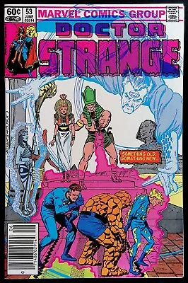 Buy Doctor Strange Vol. 2 #53 ~ Newsstand ~ Vf- 1982 Marvel Comics ~ Austin Art • 11.62£