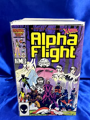 Buy Alpha Flight #33 First Lady Deathstrike Bill Mantlo Mike Mignola Low Grade • 3.10£