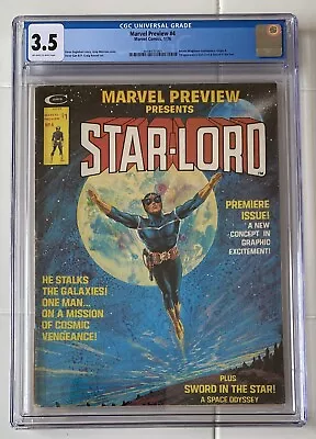 Buy Marvel Preview #4, 1st Appearance Star-Lord, CGC 3.5 • 182.50£