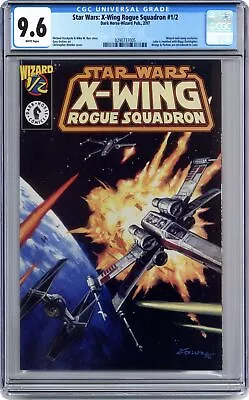 Buy Star Wars X-Wing Rogue Squadron Wizard 1/2 #1 CGC 9.6 1997 0290737005 • 28.73£