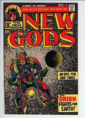 Buy New Gods #1 VF DC (1971) - 1st Appearance Of Orion, Highfather, Metron & Others • 69.89£