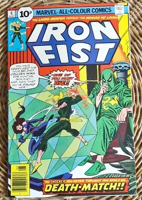 Buy IRON FIST #6 Marvel Comics (Aug 1976) -💥 A Very Nice Copy💥 • 8.99£